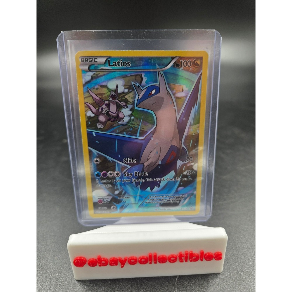 Pokemon Latios XY79 Black Star Promo Holofoil Full Art Card XY Series Card LP
